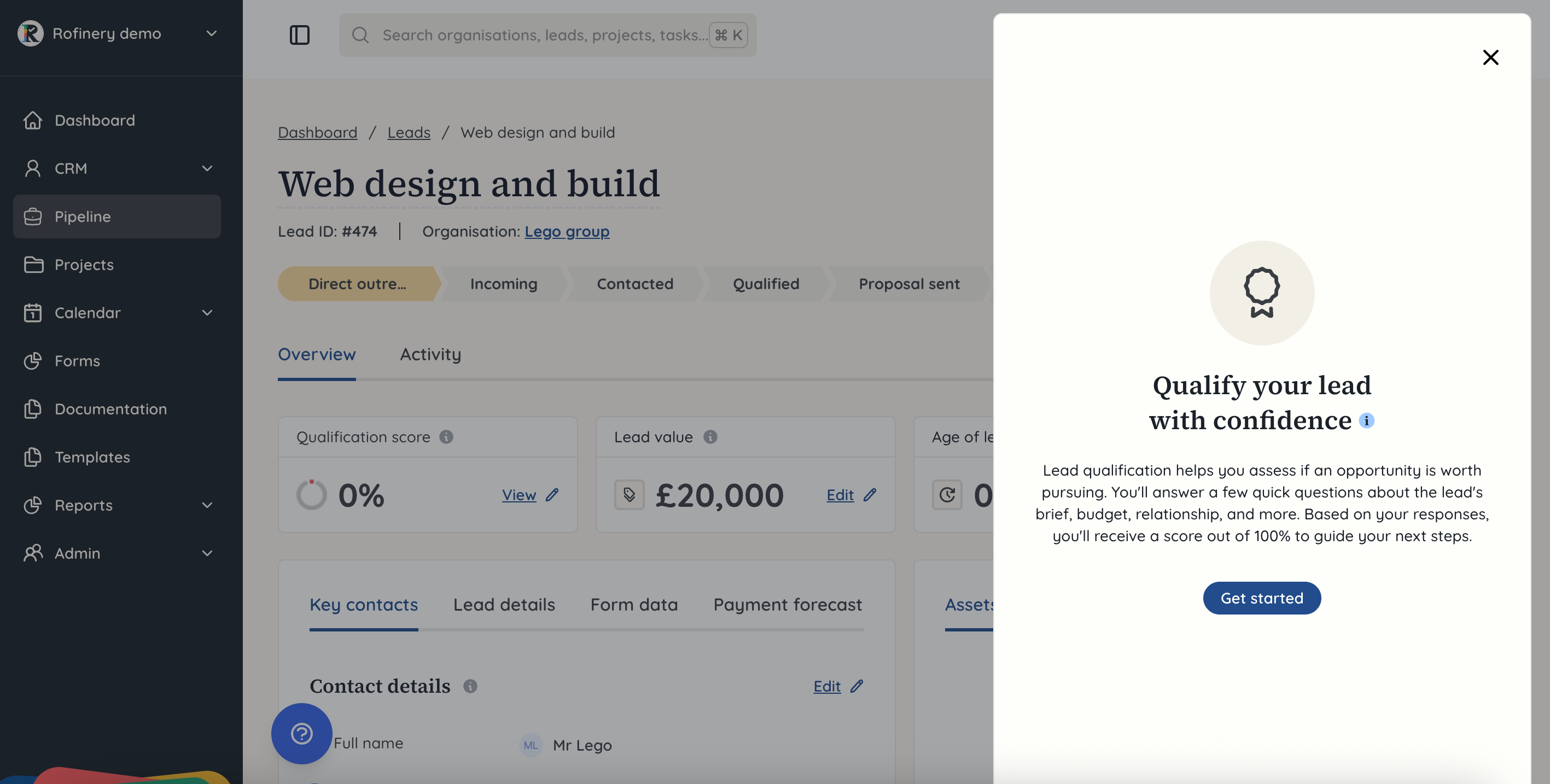 pipeline lead qualification questions